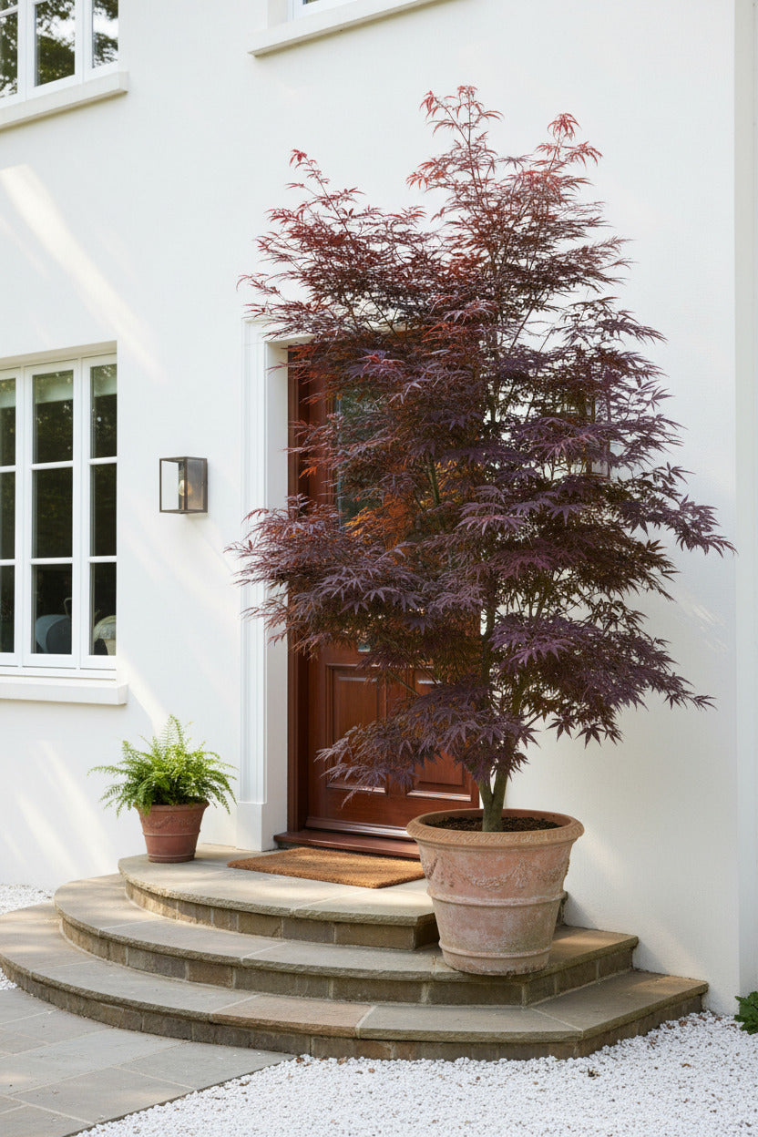 Roter japanischer Fächerahorn XXL – Acer palmatum Atropurpureum – 250 cm