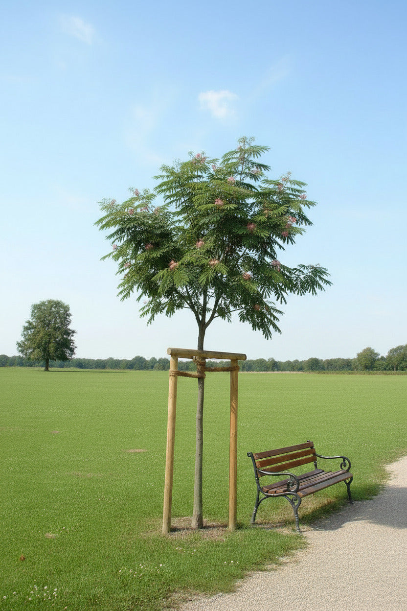 Albizia julibrissin 'Ombrella' – Seidenbaum, Schlafbaum 170–180 cm